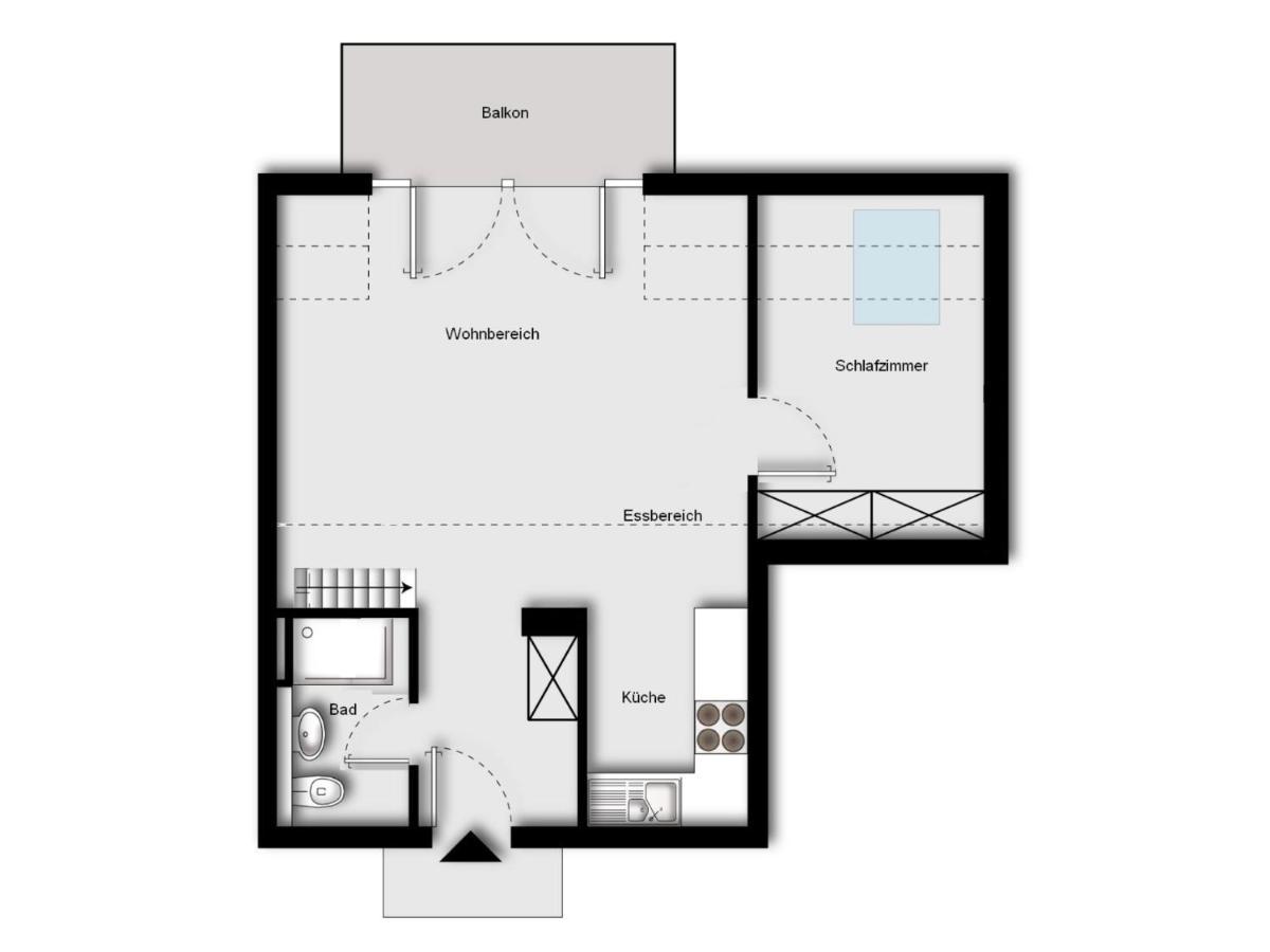 Residenz Am Strand Wohnung 1-17 Zingst Eksteriør bilde